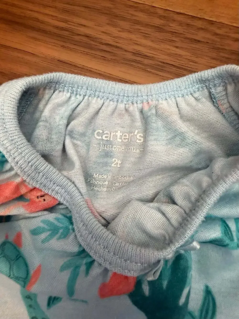 Carter's Girls 2T Nautical Mermaid PJ Trio